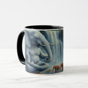 Caneca Elefante Azul