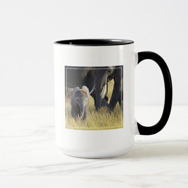 Caneca Elefante do bebê (Direita)