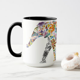 Caneca Elefantes Indianos Cafés