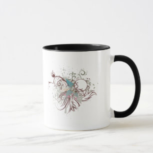 Caneca elegância à meia-noite vetor