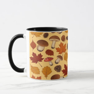 Caneca Elegância Antiga do Mundo no Estilo Outono Antigo