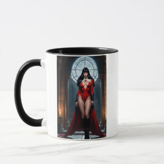 Caneca Elegant Female Vampire