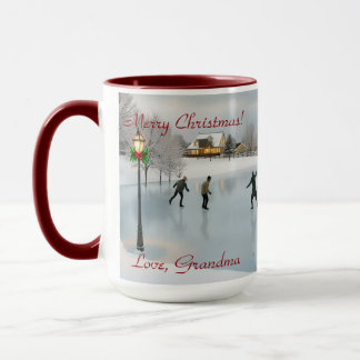 Caneca Elegant typography Christmas