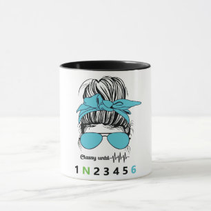 Caneca Elegante até... Moto engraçada