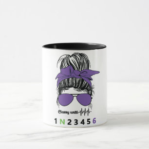 Caneca Elegante até... Moto engraçada