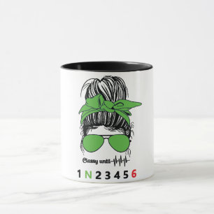 Caneca Elegante Até... Moto Engraçada