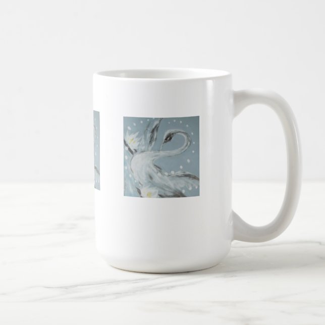 Caneca elegante da cisne (Direita)