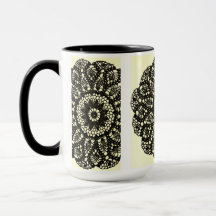 Elegante Lace Mug - Fotos da Design de 1965