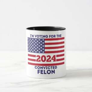 CANECA ELEIÇÃO, BANDEIRA DOS EUA