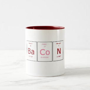 Caneca elementar do bacon