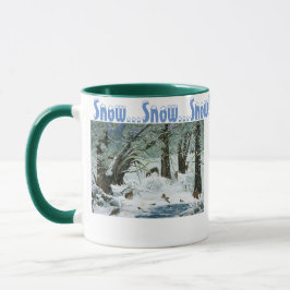 Caneca Eles Disseram que Não Nevaria