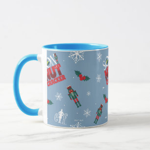 Caneca Elf "Filho de um Quebra-Nozes" Padrão de inverno