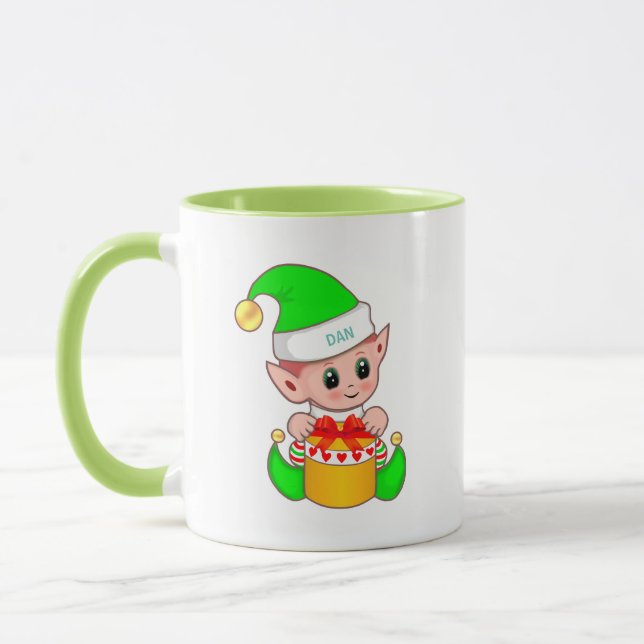 Caneca Elf Verde Bonito (Esquerda)