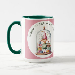 Caneca Elfo Enfeitiçado Natal do Polo Norte