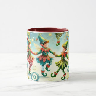 Caneca Elfos Whimsic Dancing