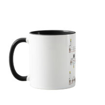 Elicianos Café Mug com Diagramas de Switch de 3 vi