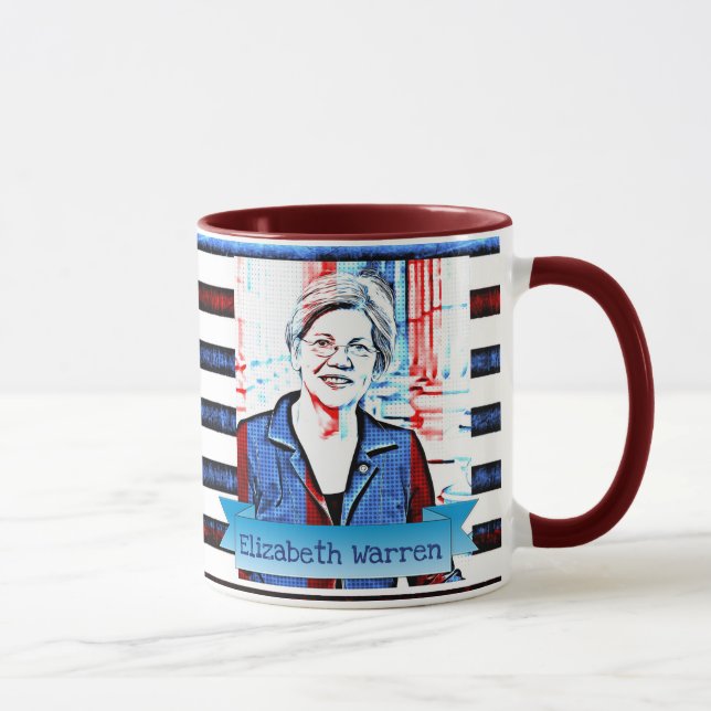 Caneca ELIZABETH WARREN 2020 Mug Presidencial (Direita)