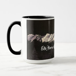 Caneca Elk Horn Mounties Mug