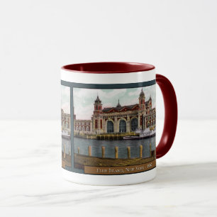 Caneca Ellis Island Coffee Mug