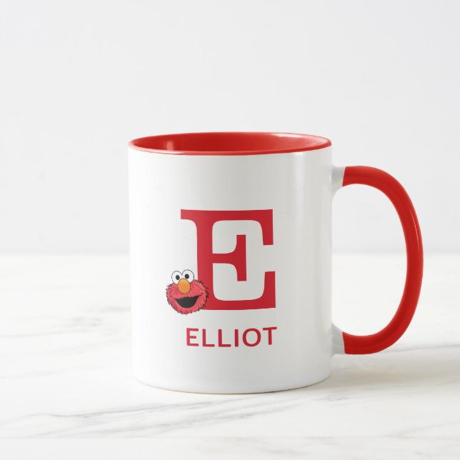 Caneca Elmo Adicionar seu nome e monograma E (Direita)