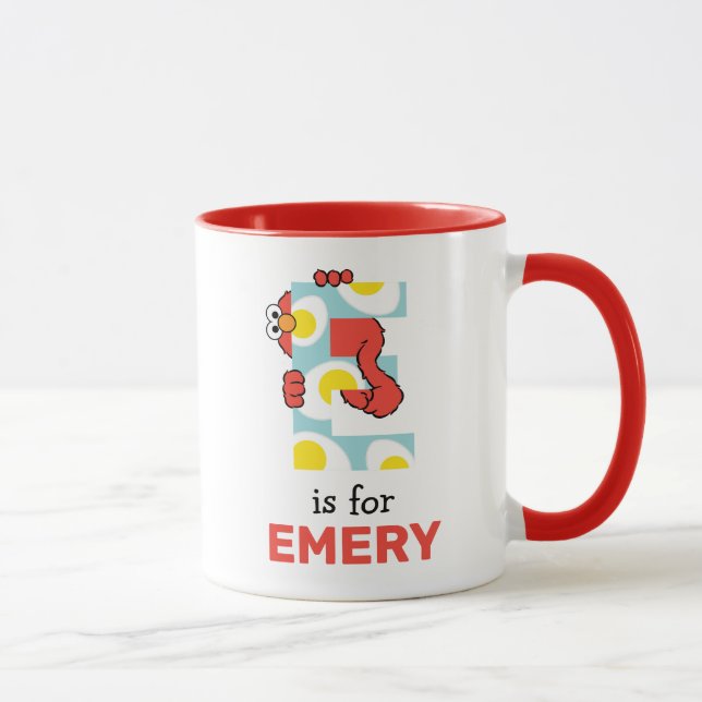 Caneca Elmo Alfabeto | E Ovos (Direita)