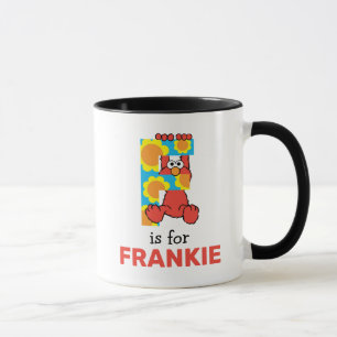 Caneca Elmo Alphabet F Flores