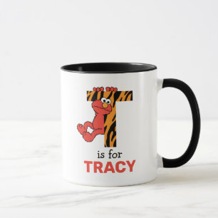 Caneca Elmo Alphabet   Tigre T