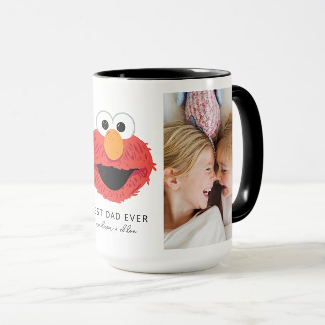 Caneca Elmo Big Face | Melhor Pai - Foto (Frente Esquerda)