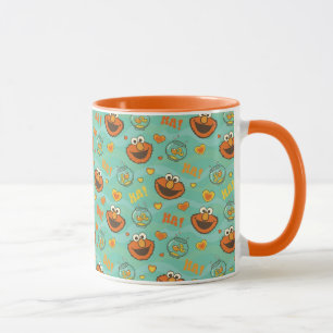 Caneca Elmo e Goldfish Pattern