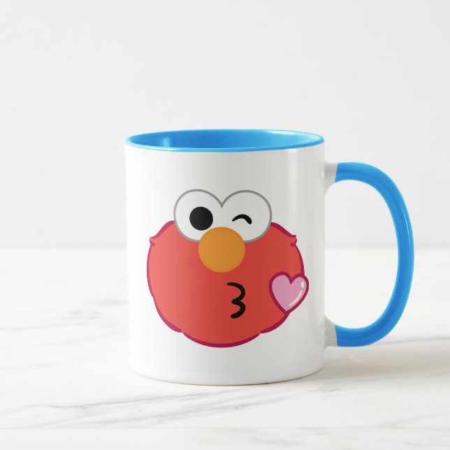 Caneca Elmo Face Jogando um Beijo (Direita)