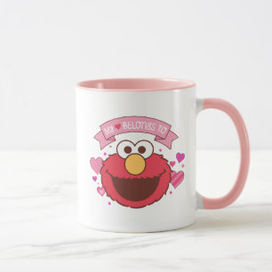 Caneca Elmo   Meu Coração Pertence A Elmo
