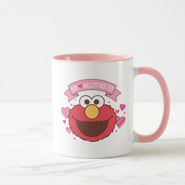 Caneca Elmo | Meu Coração Pertence A Elmo (Direita)