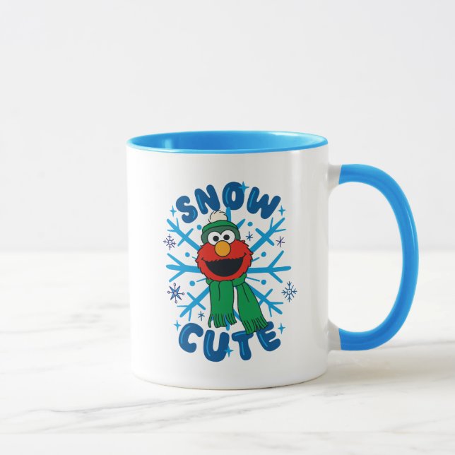Caneca Elmo Snow Cute (Direita)