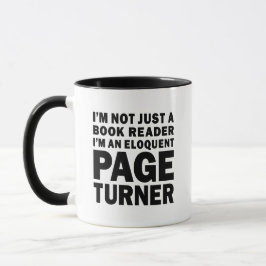 Caneca Eloquent Page Turner Bookish Fave