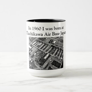 Caneca Em 1960 eu era nascido na base aérea Japão de