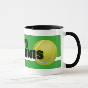 Caneca "Em" ao tênis