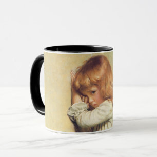 Caneca Em Desgraça de Charles Burton Barber, Vintage Art