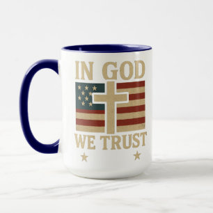 Caneca Em Deus, confiamos