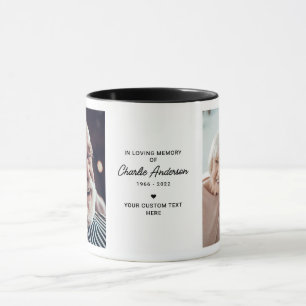 Caneca Em Memória Carinhosa 2-Foto Mensagem Pessoal