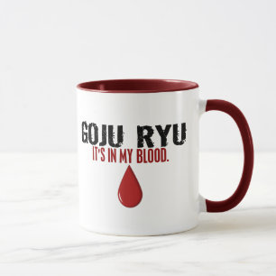 Caneca Em meu sangue GOJU RYU
