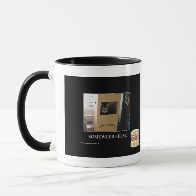 Caneca Em outro lugar (Esquerda)
