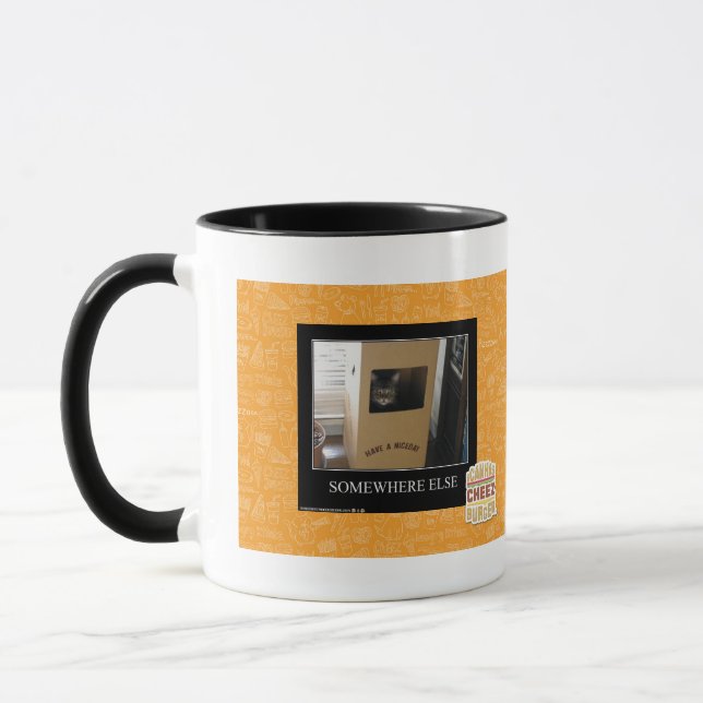 Caneca Em outro lugar (Esquerda)