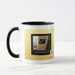 Caneca Em outro lugar