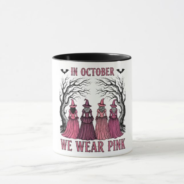 Caneca Em outubro Vestimos Rosa (Centro)