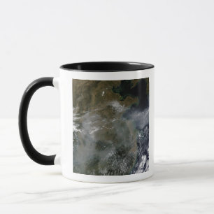 Caneca Embaçamento através da planície de China norte