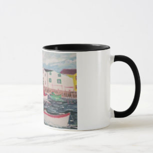 Caneca Embarcações de pesca nos Países Baixos e no Canadá