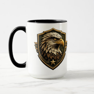 Caneca Emblema de Águia Militar