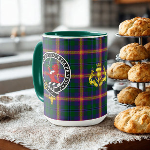 Caneca Emblema do Clã Young & Tartan 
