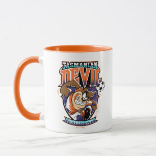 Caneca Emblema do Clube de Futebol Tasmanian Devil