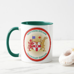 Caneca Emblema do Patrimônio da Irlanda do Norte